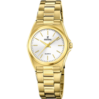 Armbanduhr Festina Dame in Gelb vergoldet stahl F20557/2 - F20557/2